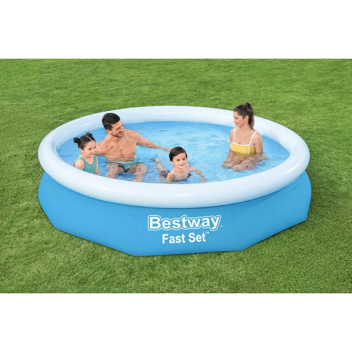 Бассейн надувной 305x66 см с фильтром-насосом BESTWAY 57458 Бассейн надувной 305x66 см с фильтром-насосом BESTWAY 57458