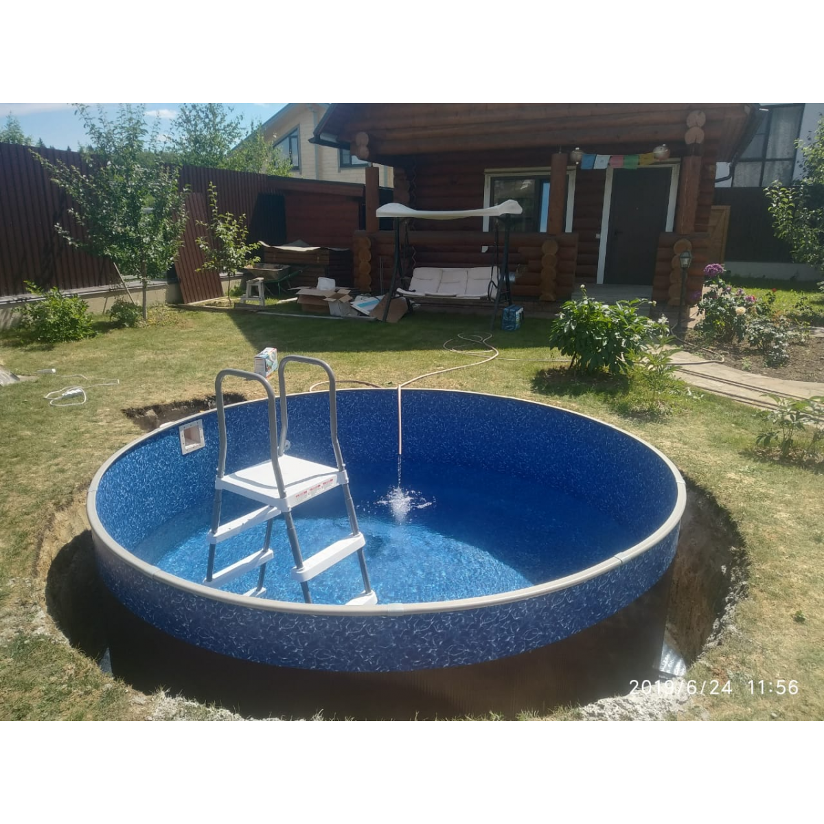 Пленка запасная 4,6 х 1,1 м для каркасного бассейна ПВХ голубая Azuro Mountfield 3BPZ0268 Пленка запасная 4,6 х 1,1 м для каркасного бассейна ПВХ голубая Azuro Mountfield 3BPZ0268