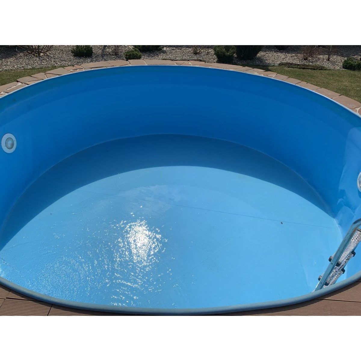 Пленка для бассейна круглая 3,6x1,1 м, ПВХ, голубая, Azuro Mountfield, 3EXX0172 Пленка для бассейна круглая 3,6x1,1 м, ПВХ, голубая, Azuro Mountfield, 3EXX0172