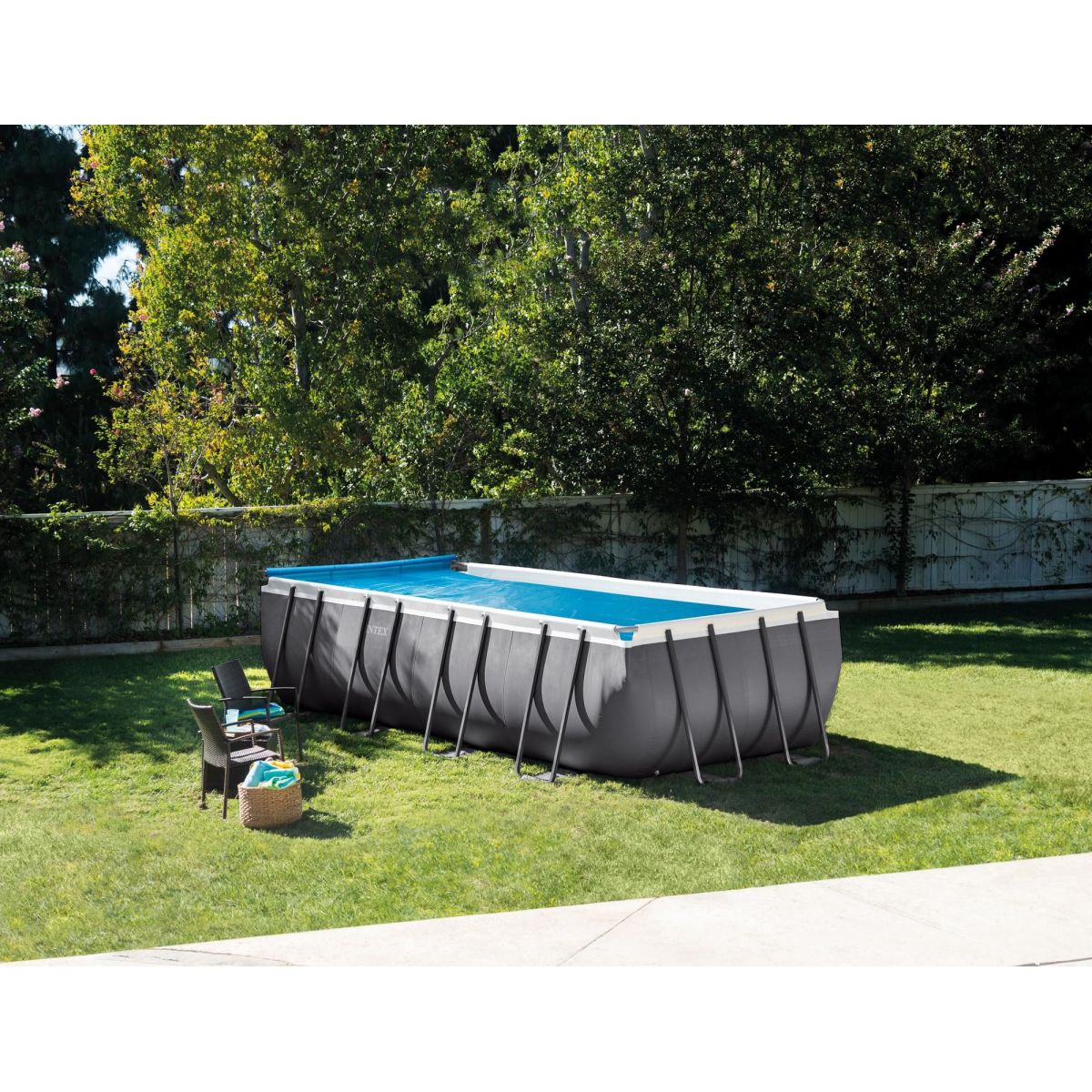 Чашковый пакет 9,75×4,88×1,32 м для бассейна Rectangular Ultra Frame, армированный, INTEX 12447A Чашковый пакет 9,75×4,88×1,32 м для бассейна Rectangular Ultra Frame, армированный, INTEX 12447A